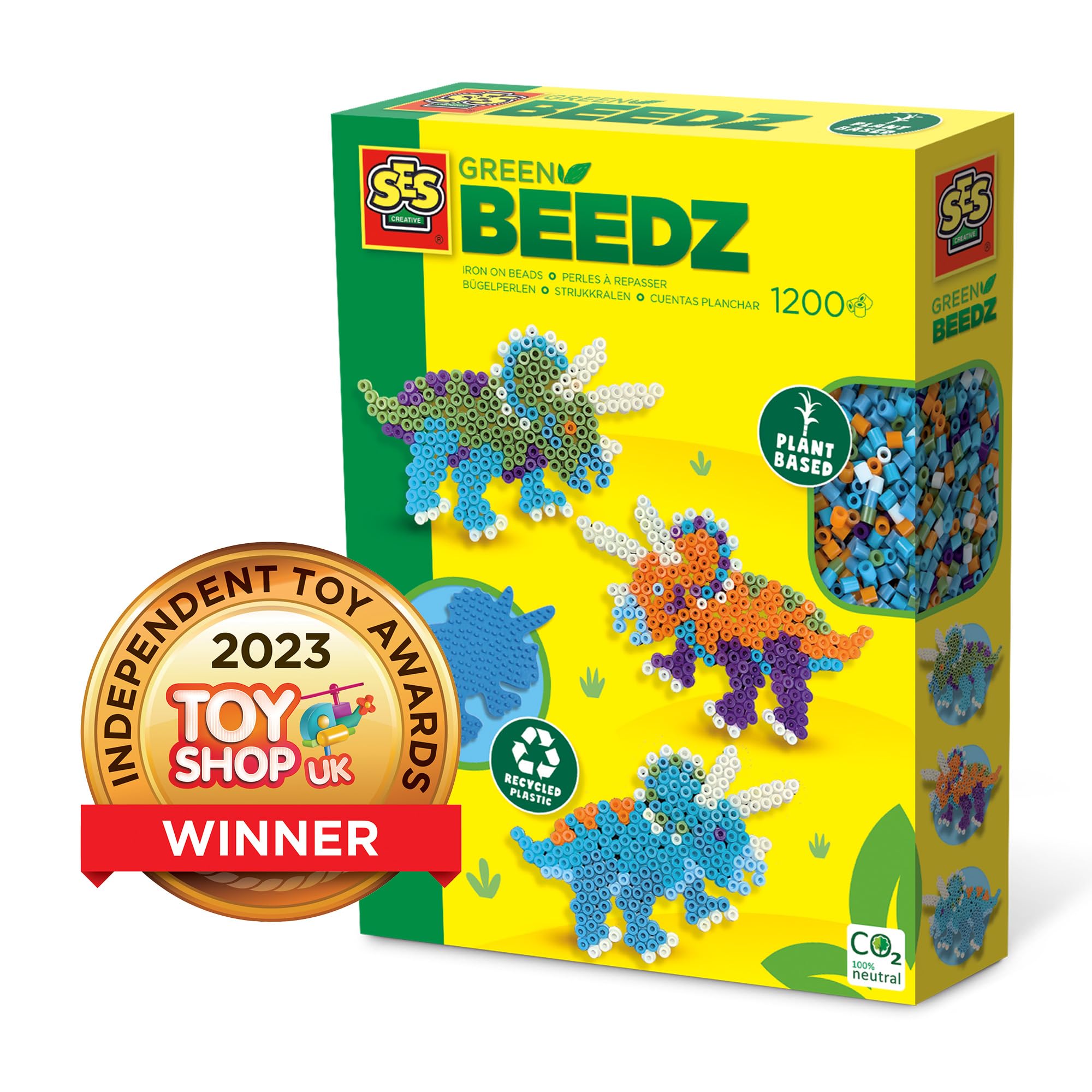 Amazon.com: SES Creative 6405 - Green Beedz - Iron on Beads Set